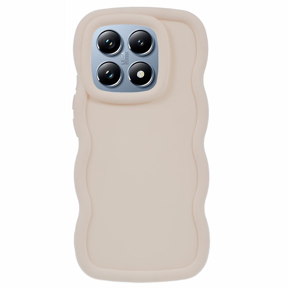For Xiaomi 14T Case TPU Protective Phone Cover Unique Curly Wave Frame