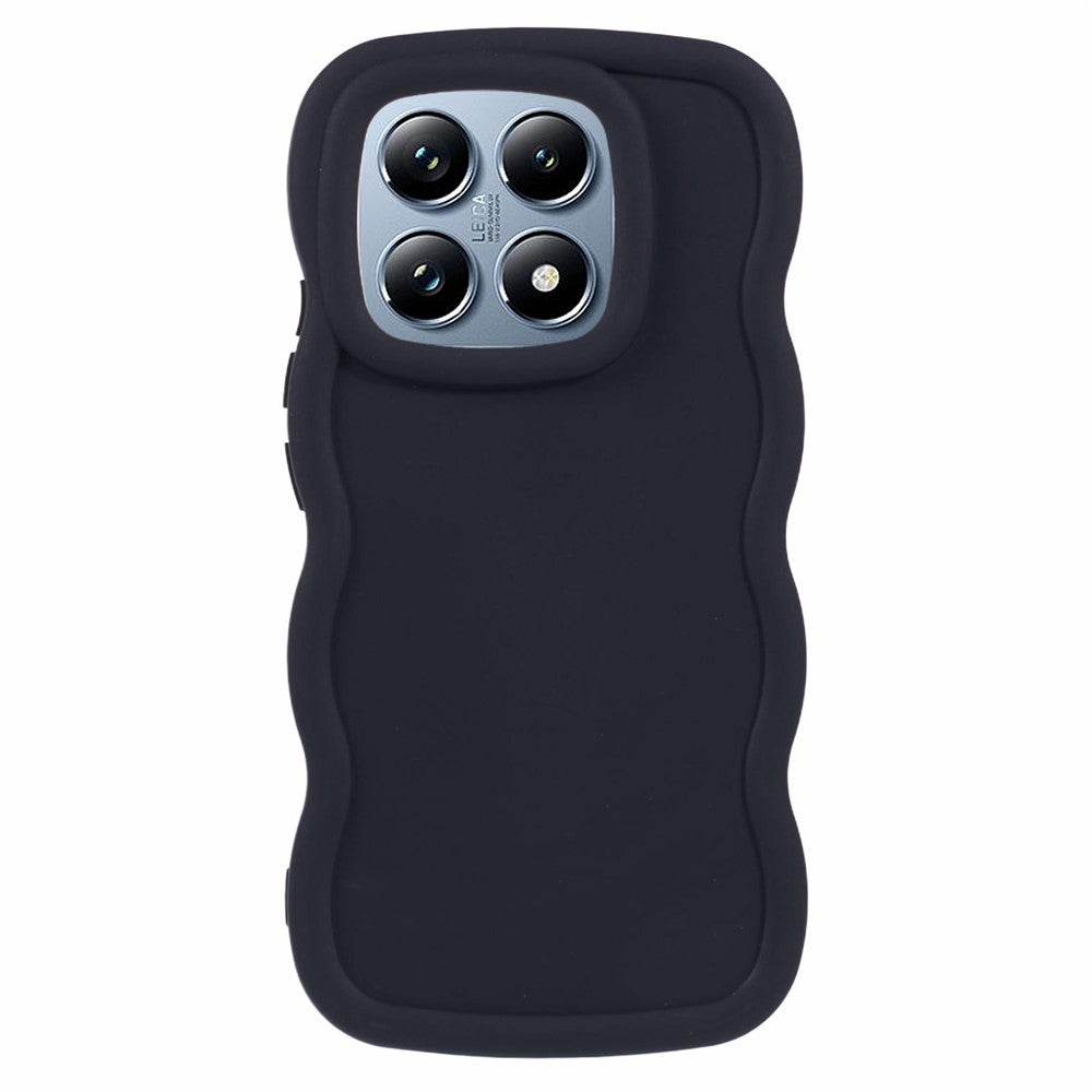 For Xiaomi 14T Case TPU Protective Phone Cover Unique Curly Wave Frame