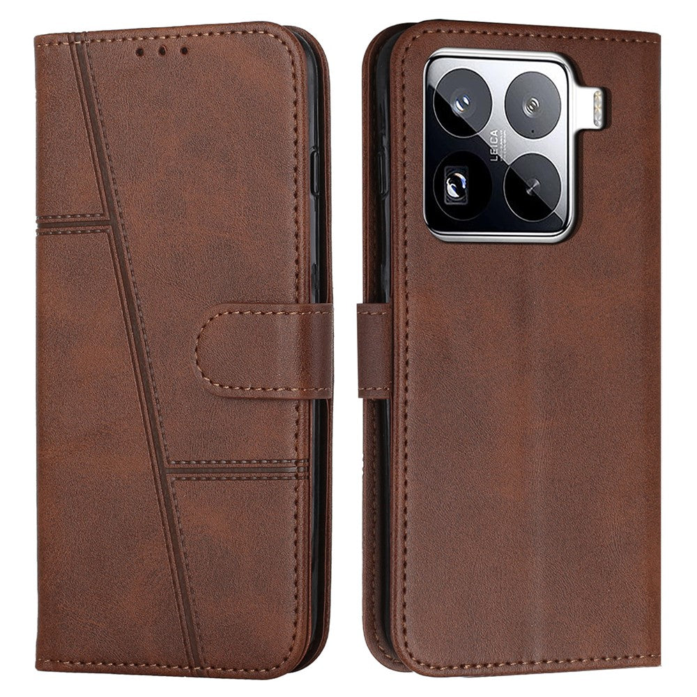 For Xiaomi 15 Pro Case Stand Flip Protective Leather Phone Cover