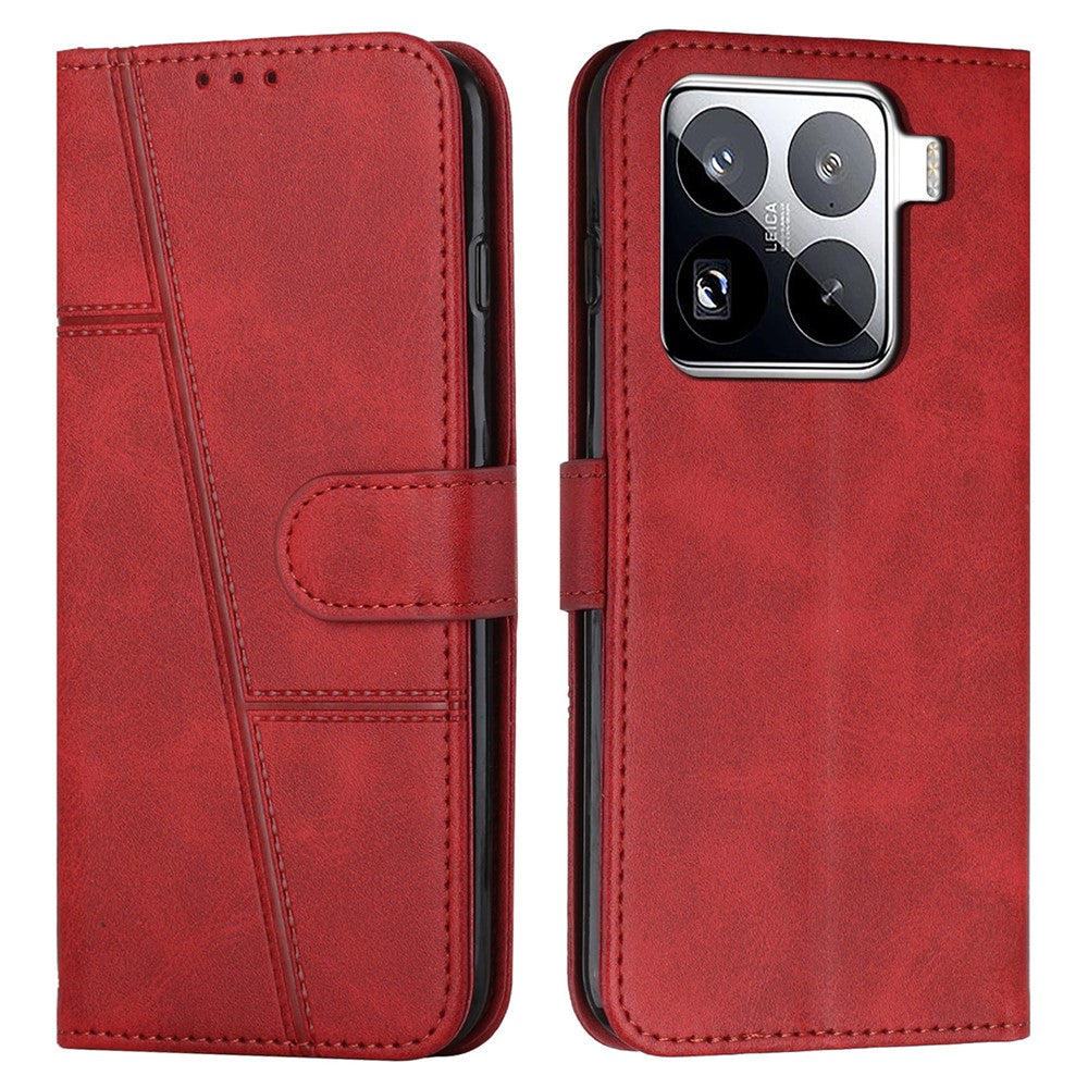 For Xiaomi 15 Pro Case Stand Flip Protective Leather Phone Cover