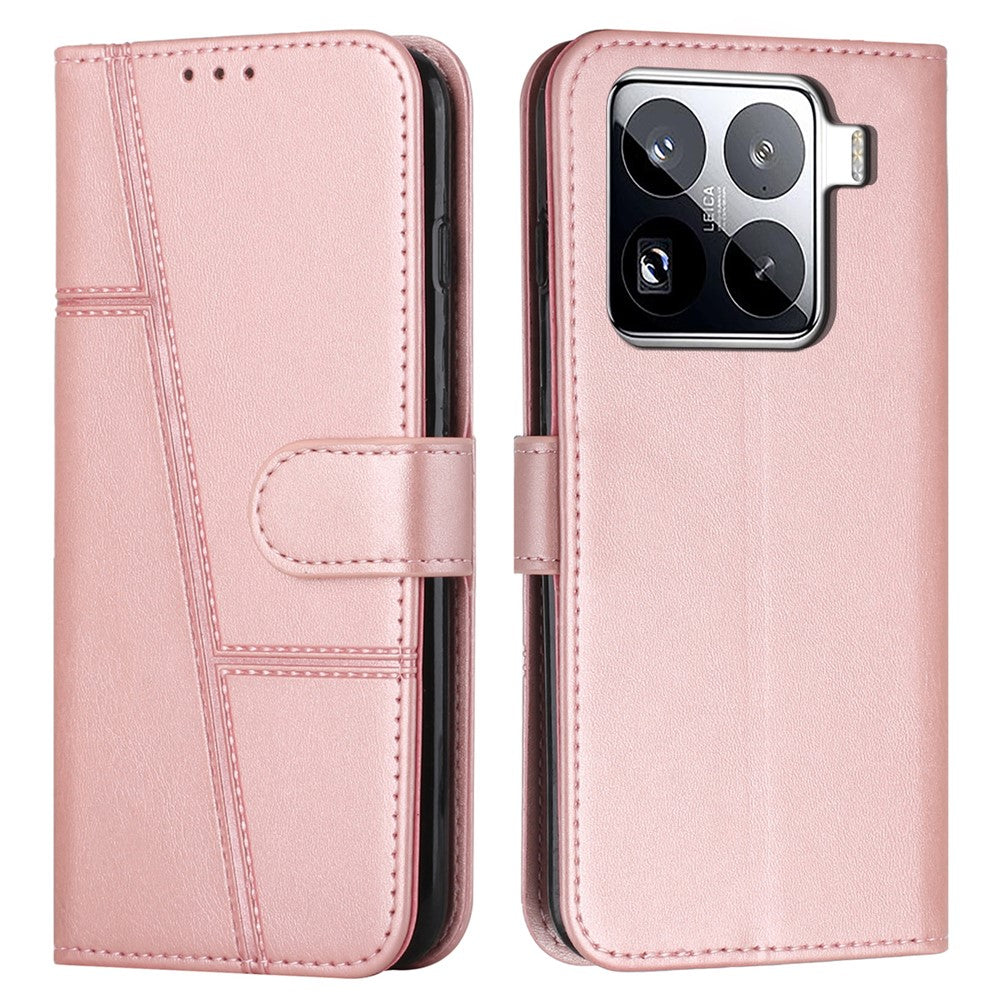 For Xiaomi 15 Pro Case Stand Flip Protective Leather Phone Cover