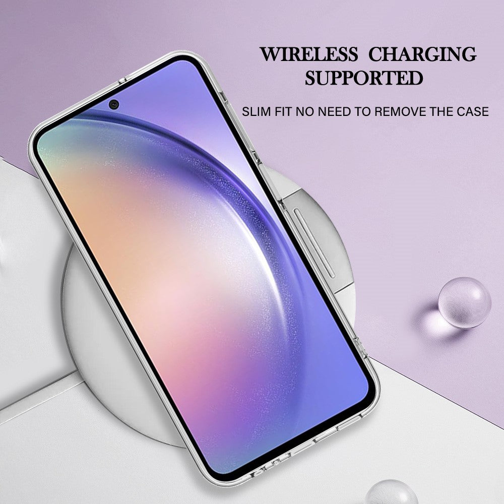 Galaxy A16 5G/4G Schutzhülle – Mit Marmormuster 2,0 mm Galvanik-Rückseite