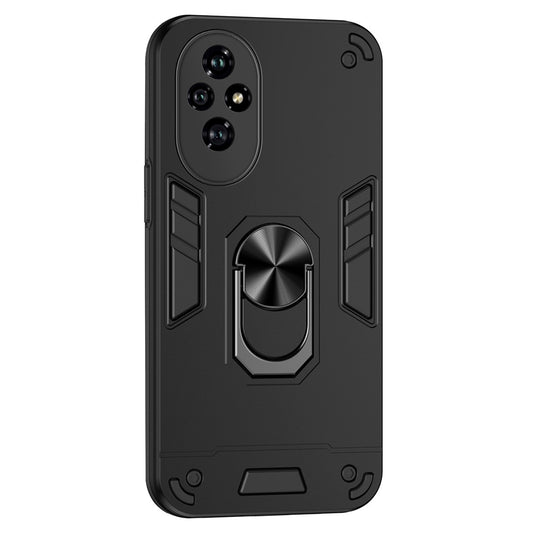 Honor 200 5G Handyhülle – Aus PC + TPU, mit Fallschutz & Ringständer