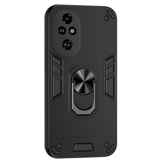 Honor 200 Pro 5G Handyhülle – Aus PC + TPU, mit Fallschutz & Ringständer