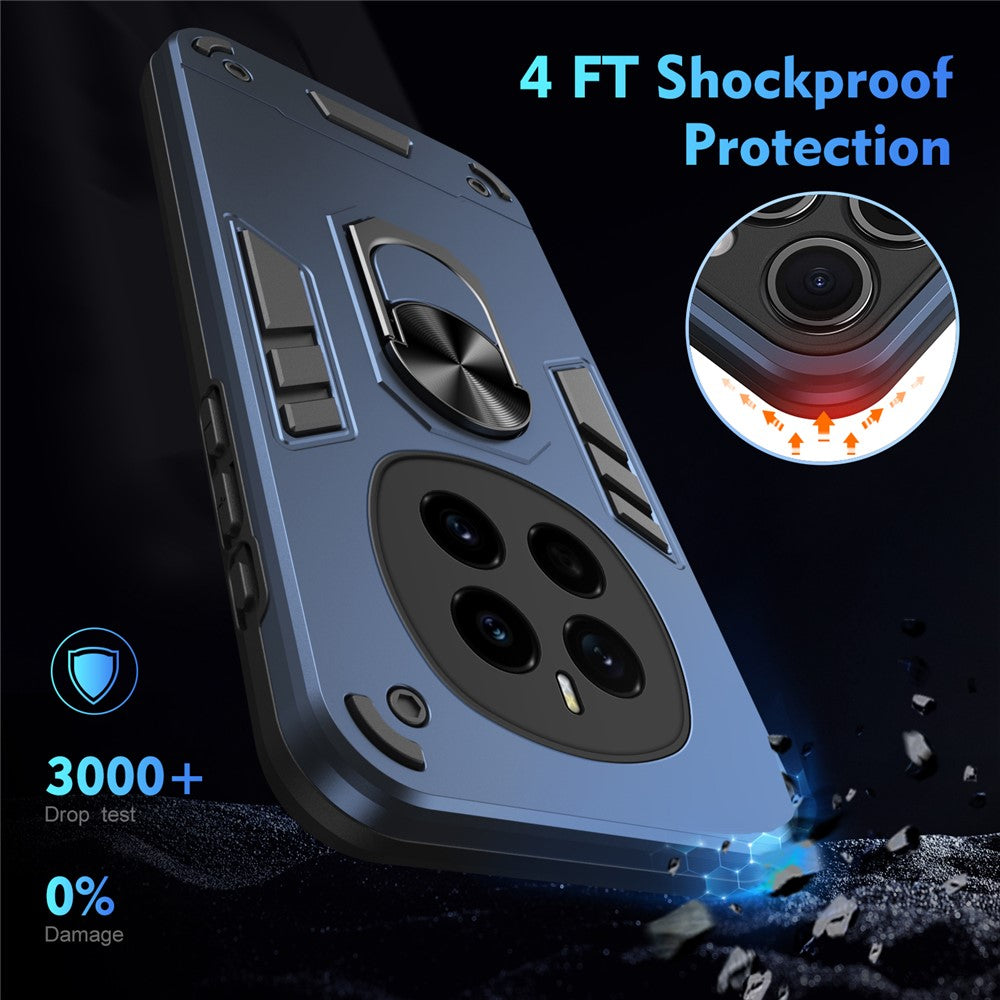 Honor Magic7 5G Handyhülle – Aus PC + TPU, mit Fallschutz & Ringständer