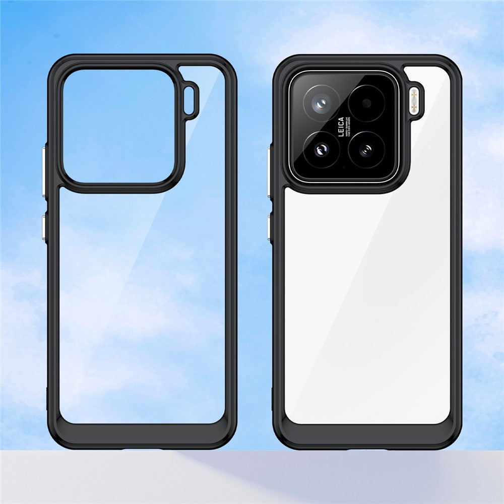 For Xiaomi 15 Case TPU+Acrylic Protective Clear Phone Cover