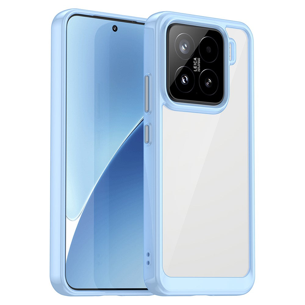 For Xiaomi 15 Case TPU+Acrylic Protective Clear Phone Cover