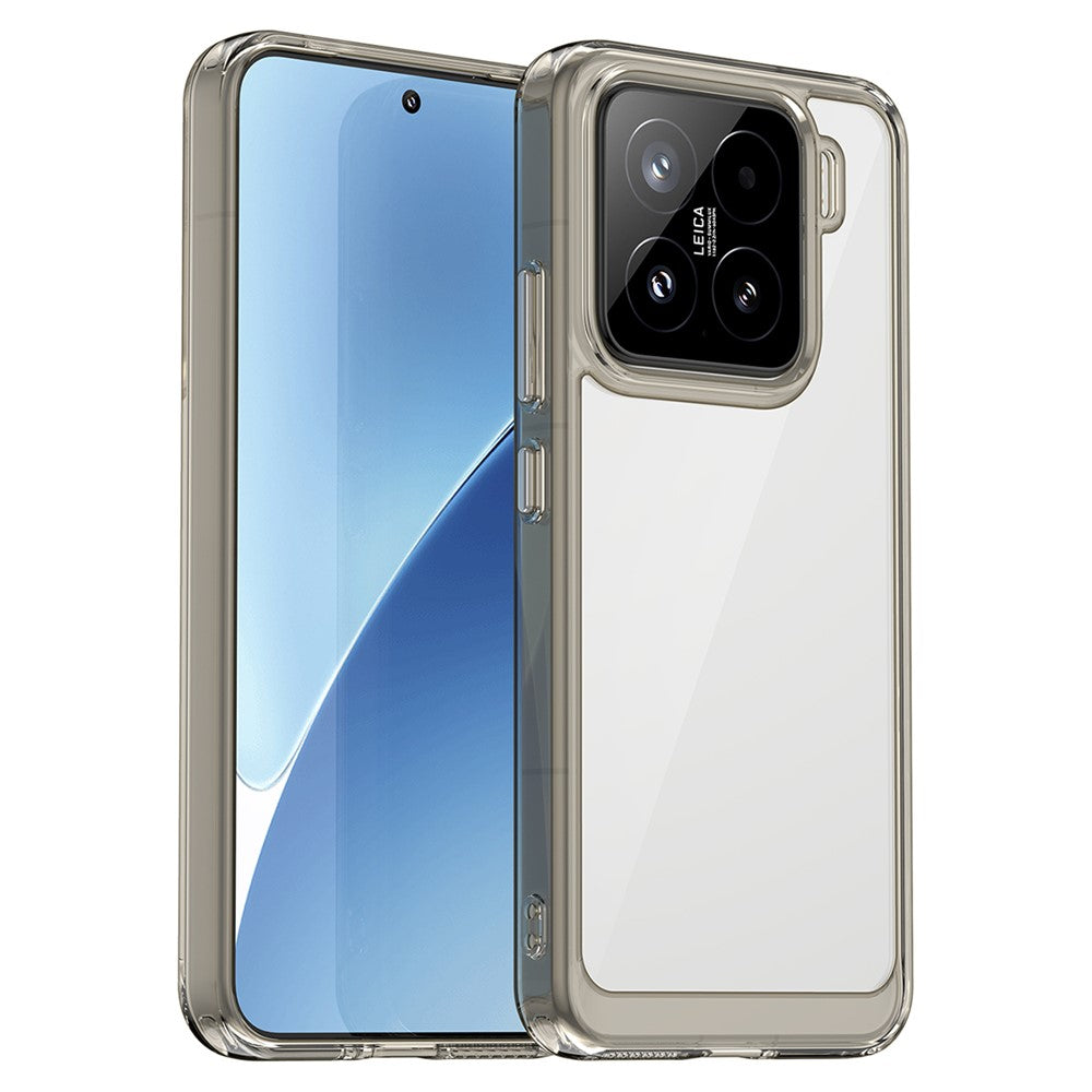 For Xiaomi 15 Case TPU+Acrylic Protective Clear Phone Cover