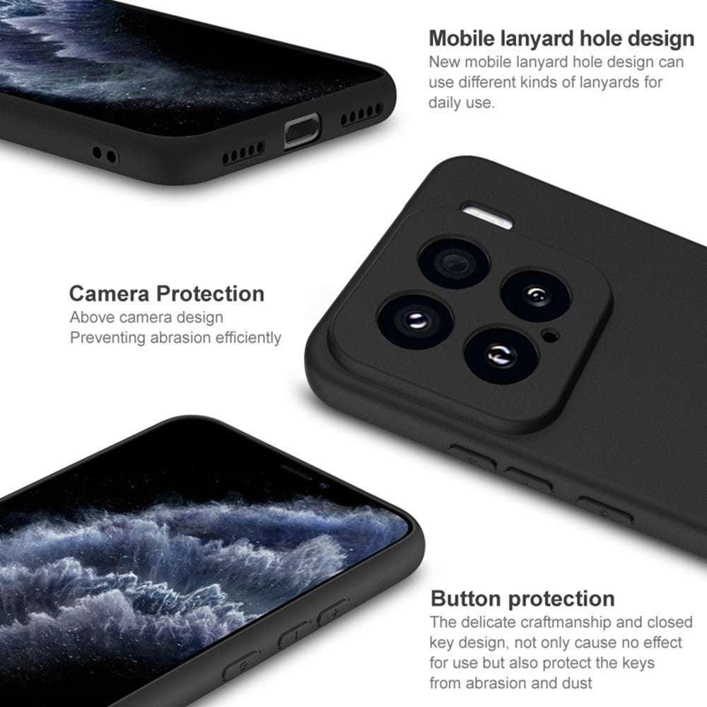 IMAK UC-3 Series for Xiaomi 15 Case Matte Anti-Fingerprint Soft TPU Cover