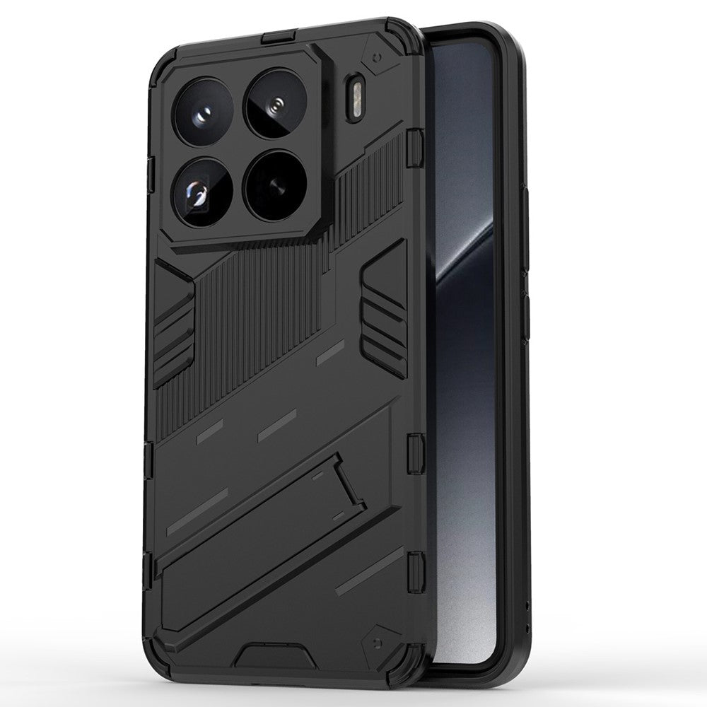 For Xiaomi 15 Pro Case PC+TPU Shockproof Phone Cover with Kickstand