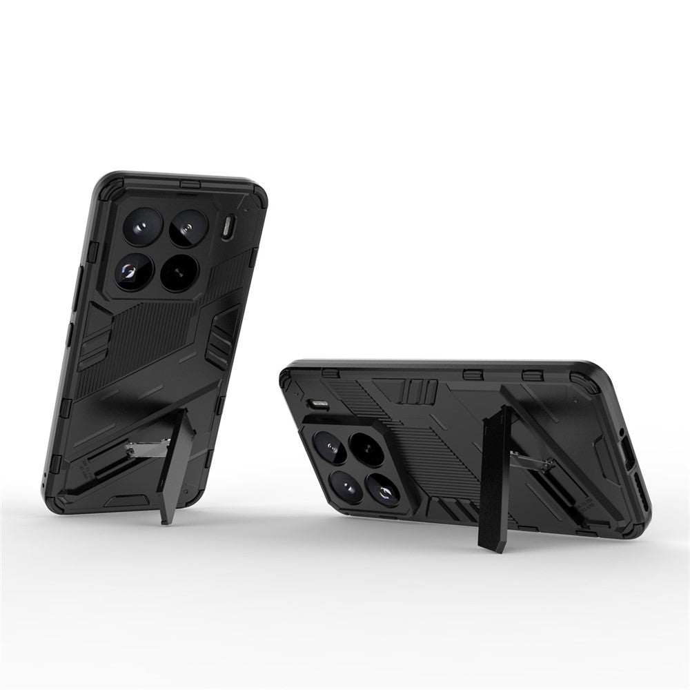 For Xiaomi 15 Pro Case PC+TPU Shockproof Phone Cover with Kickstand