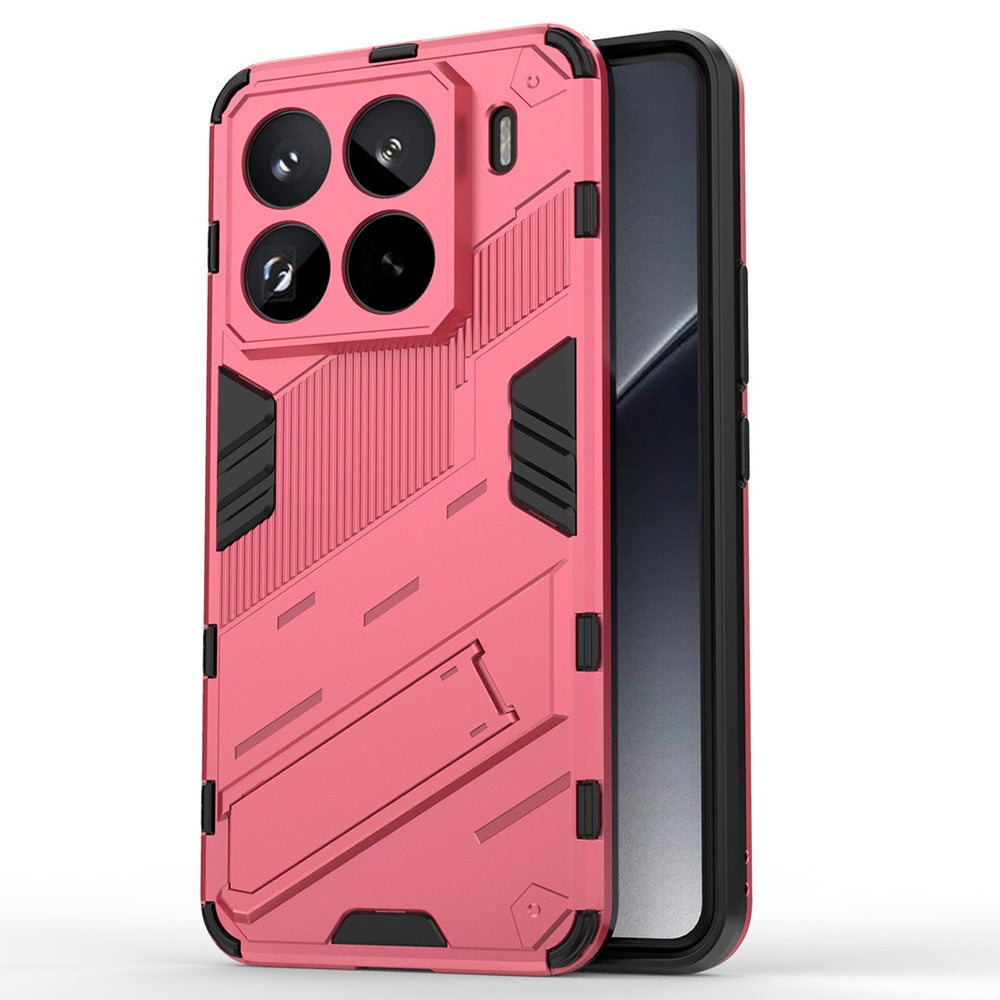 For Xiaomi 15 Pro Case PC+TPU Shockproof Phone Cover with Kickstand