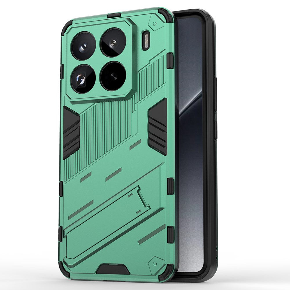 For Xiaomi 15 Pro Case PC+TPU Shockproof Phone Cover with Kickstand