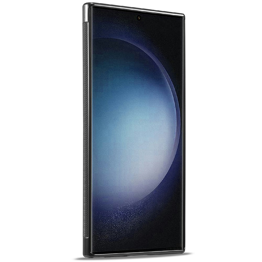 Galaxy S25 Ultra Stoßfeste Hülle - Carbonfaser-Optik