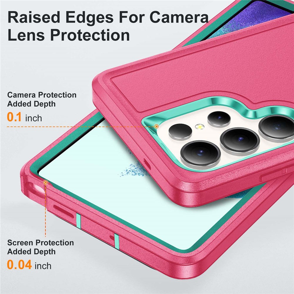 Galaxy S25 Ultra Silikon-Hülle – Stoßfest & EVA 3-in-1-Design