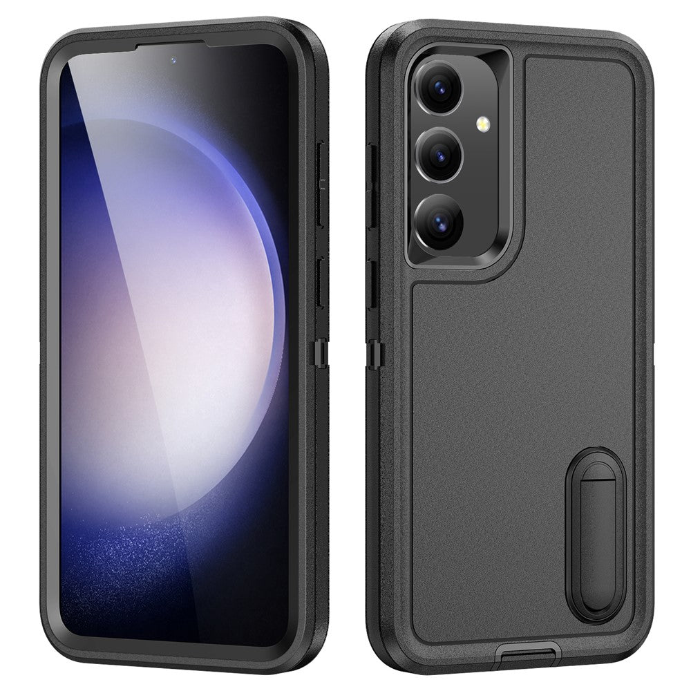 Galaxy S25 / S24 Silikon-Hülle – Stoßfest & EVA 3-in-1-Design