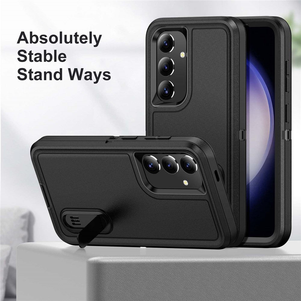 Galaxy S25 / S24 Silikon-Hülle – Stoßfest & EVA 3-in-1-Design