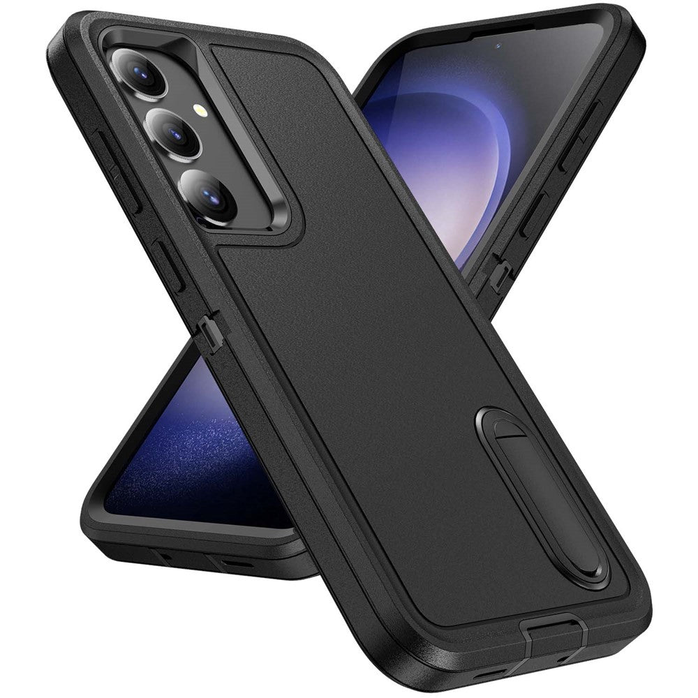Galaxy S25 / S24 Silikon-Hülle – Stoßfest & EVA 3-in-1-Design