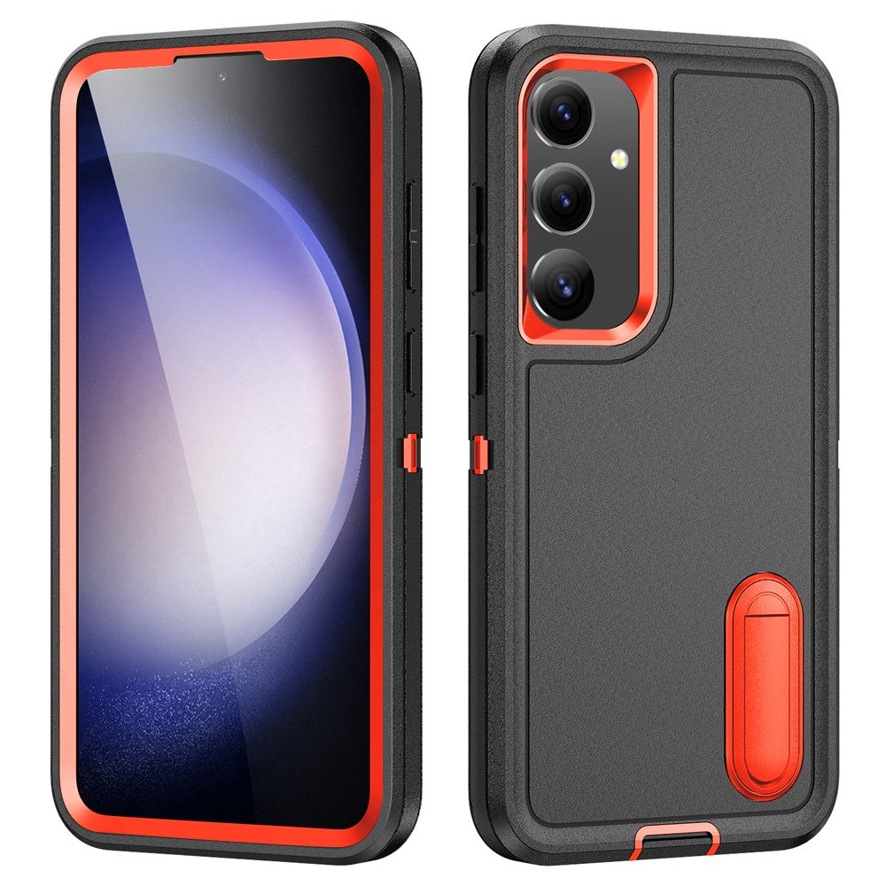 Galaxy S25 / S24 Silikon-Hülle – Stoßfest & EVA 3-in-1-Design