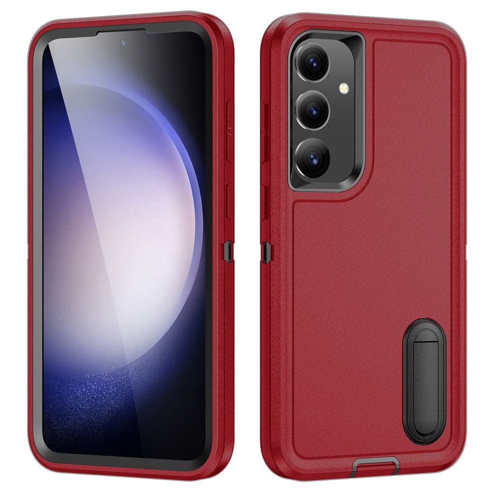 Galaxy S25 / S24 Silikon-Hülle – Stoßfest & EVA 3-in-1-Design