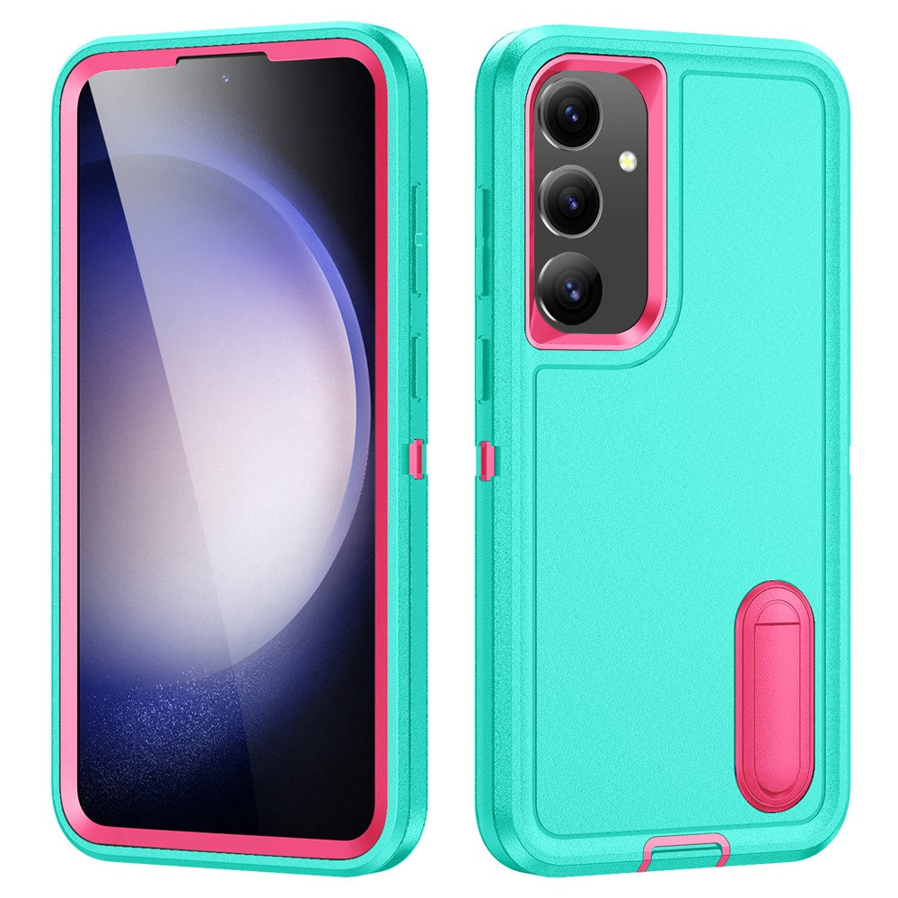 Galaxy S25 / S24 Silikon-Hülle – Stoßfest & EVA 3-in-1-Design