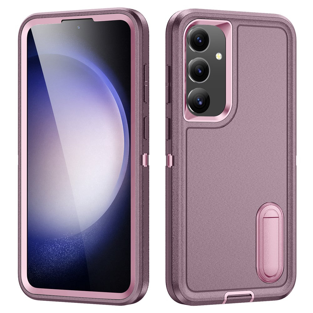 Galaxy S25 / S24 Silikon-Hülle – Stoßfest & EVA 3-in-1-Design