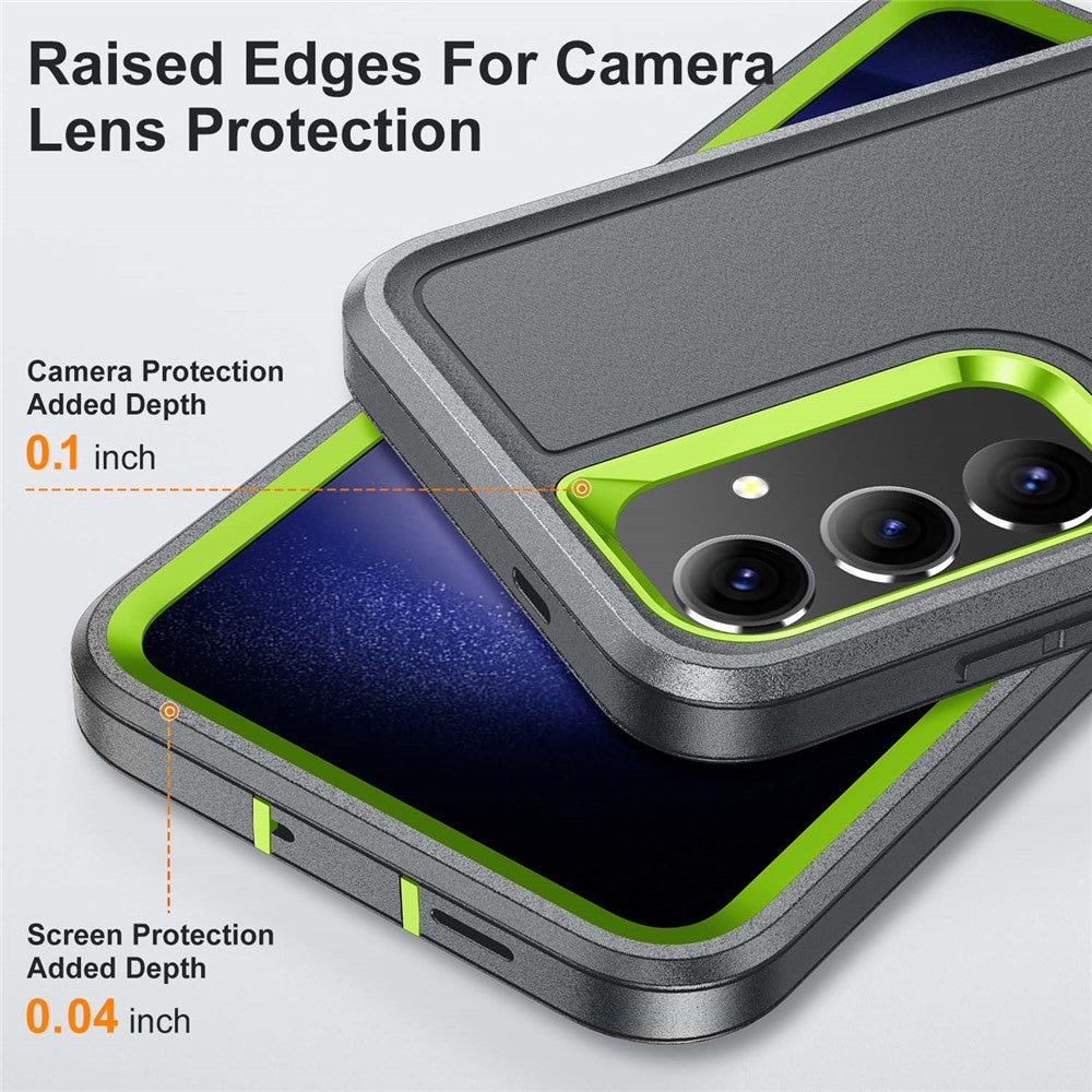 Galaxy S25 Plus / S24 Plus Silikon-Hülle – Stoßfest & EVA 3-in-1-Design