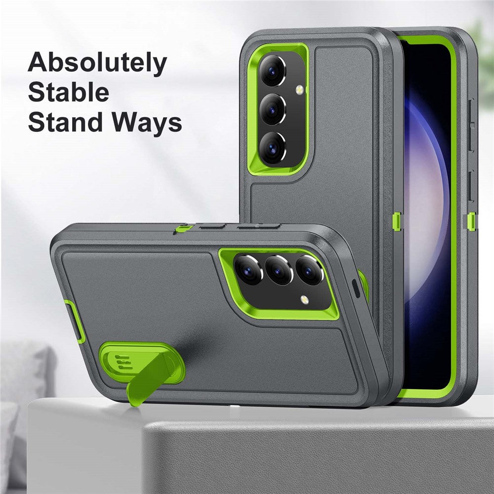 Galaxy S25 Plus / S24 Plus Silikon-Hülle – Stoßfest & EVA 3-in-1-Design