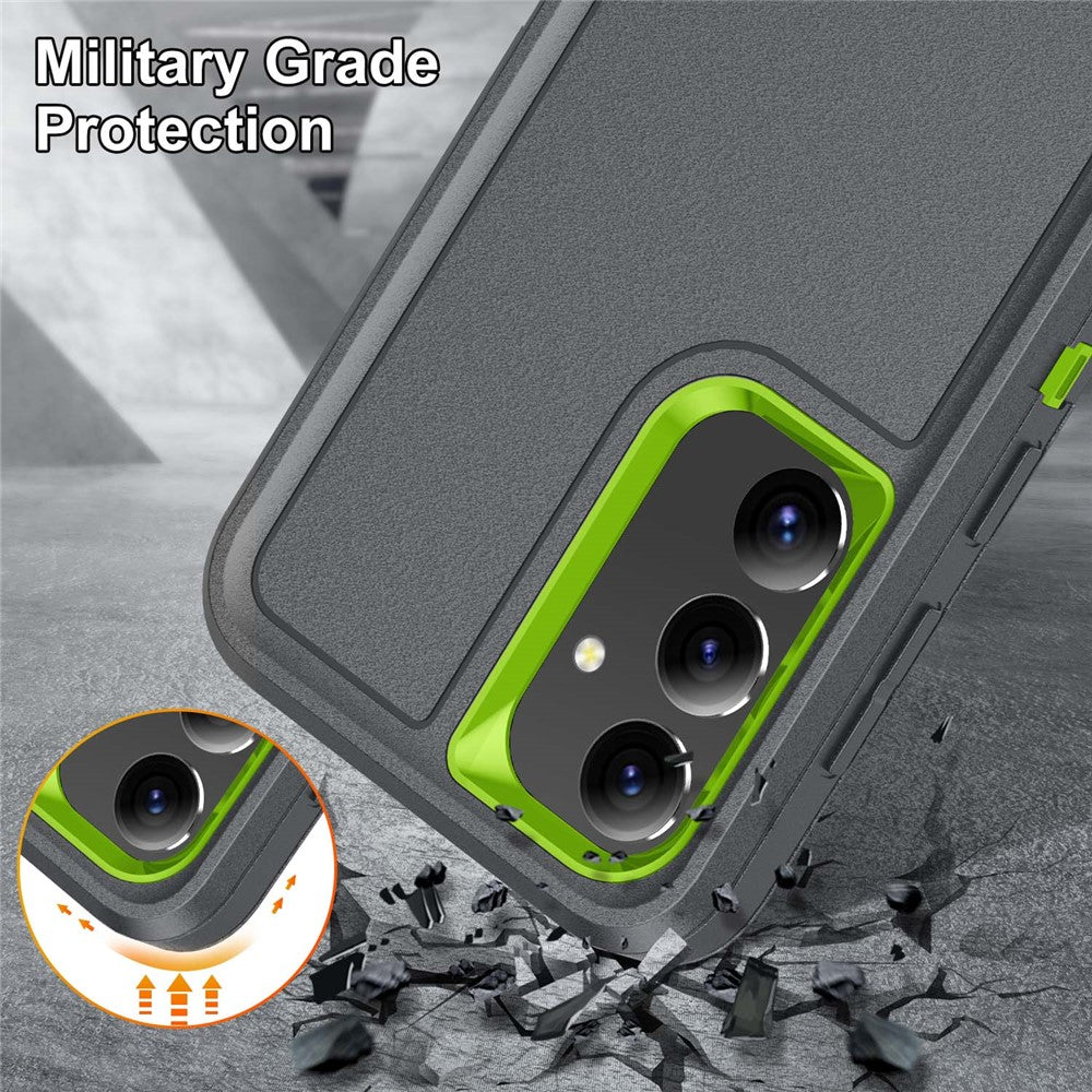 Galaxy S25 Plus / S24 Plus Silikon-Hülle – Stoßfest & EVA 3-in-1-Design