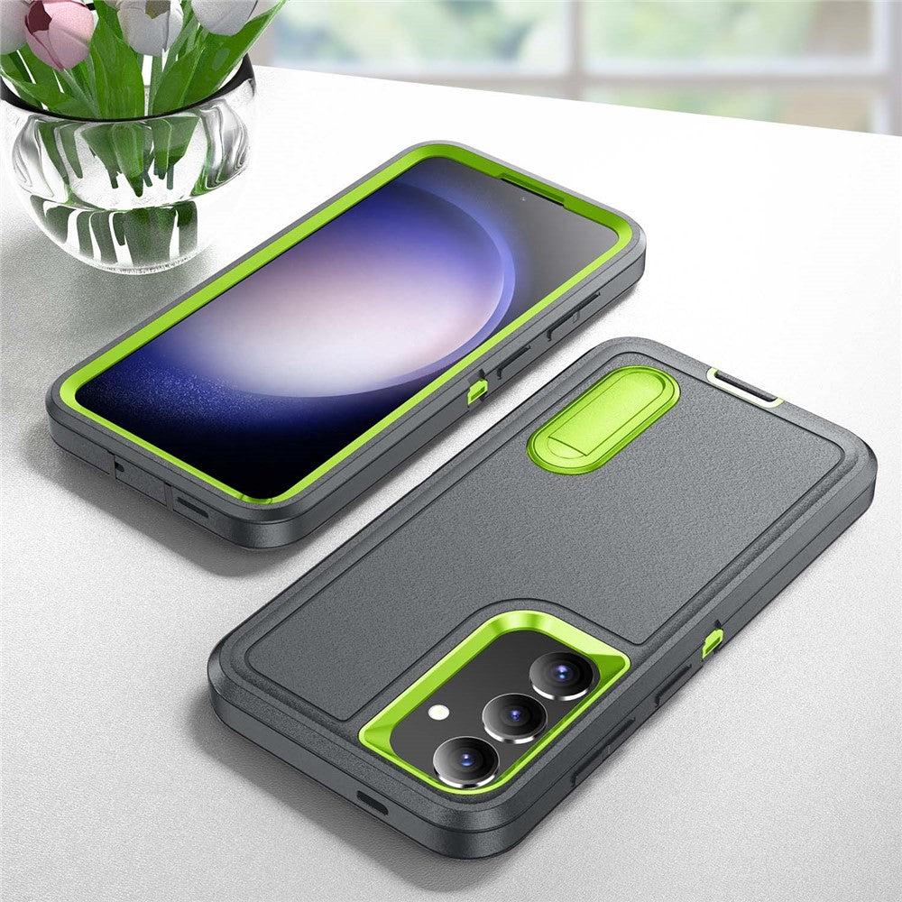 Galaxy S25 Plus / S24 Plus Silikon-Hülle – Stoßfest & EVA 3-in-1-Design