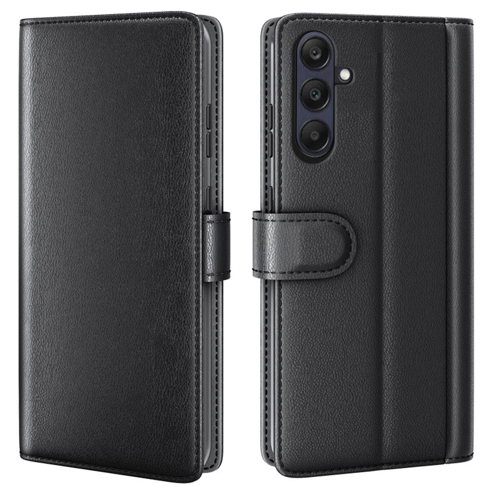 Galaxy A26 5G Echtleder Hülle mit Kartenfach