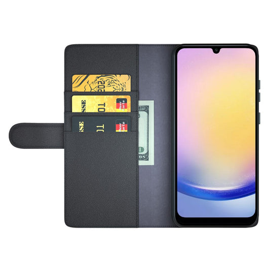 Galaxy A26 5G Echtleder Hülle mit Kartenfach
