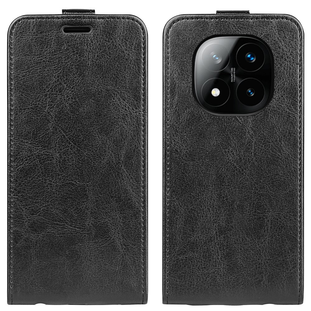 For Xiaomi Redmi Note 14 Pro+ 5G Case with Card Slots Vertical Flip Leather Phone Cover