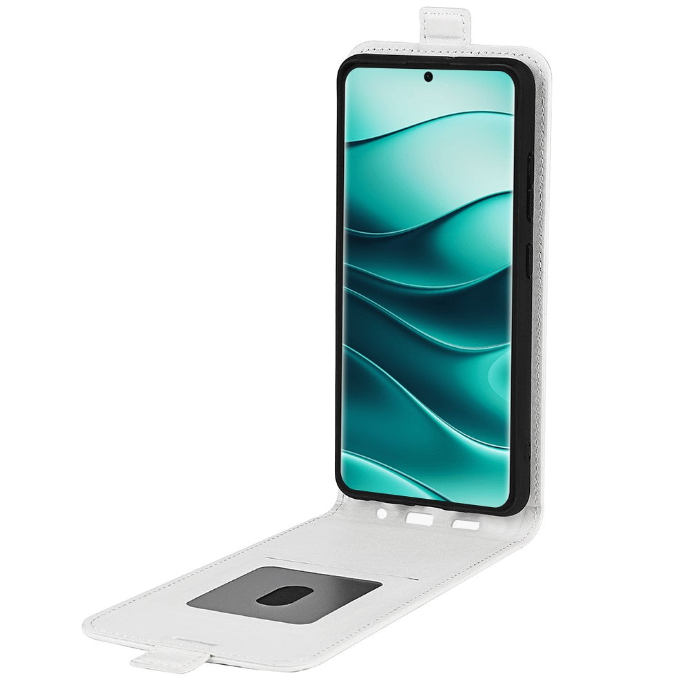 For Xiaomi Redmi Note 14 Pro+ 5G Case with Card Slots Vertical Flip Leather Phone Cover