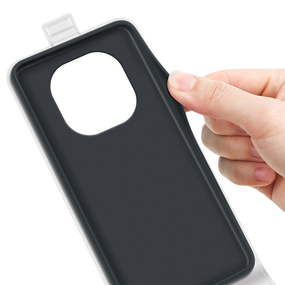 For Xiaomi Redmi Note 14 Pro+ 5G Case with Card Slots Vertical Flip Leather Phone Cover