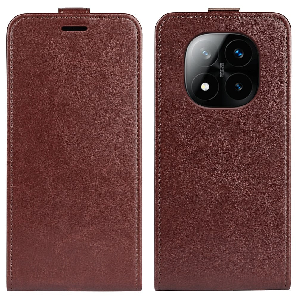 For Xiaomi Redmi Note 14 Pro+ 5G Case with Card Slots Vertical Flip Leather Phone Cover