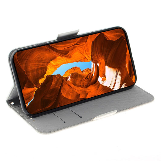Xiaomi 15 Handyhülle – Hüllenmuster-Druck-Leder-Geldbörsen