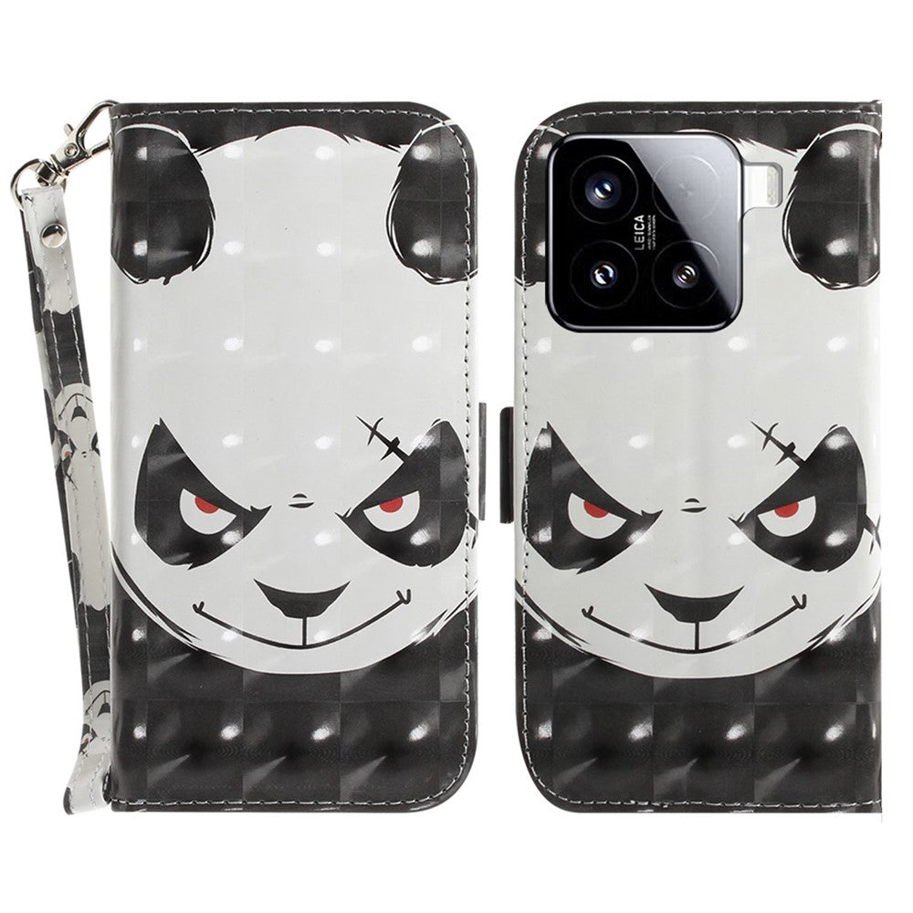 For Xiaomi 15 Case Pattern Printing Leather Wallet Phone Cover