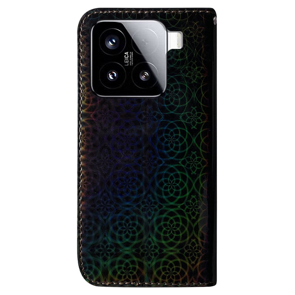 For Xiaomi 15 Stand Case Dazzling Flower Leather Phone Cover