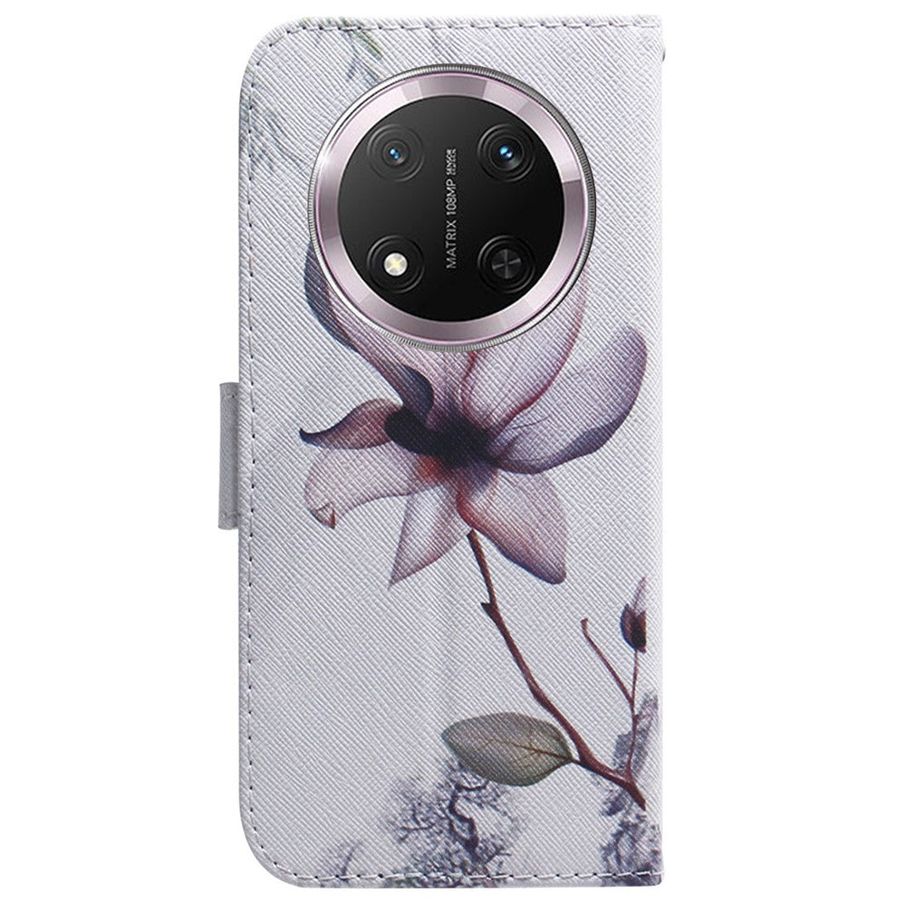 For Honor Magic7 Lite 5G / X9c 5G / X60 Pro 5G Wallet Case Pattern Print Leather Phone Cover