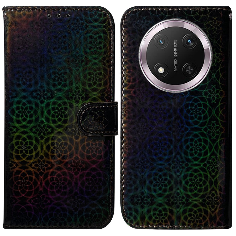 For Honor Magic7 Lite 5G / X9c 5G / X60 Pro 5G Stand Case Dazzling Flower Leather Phone Cover