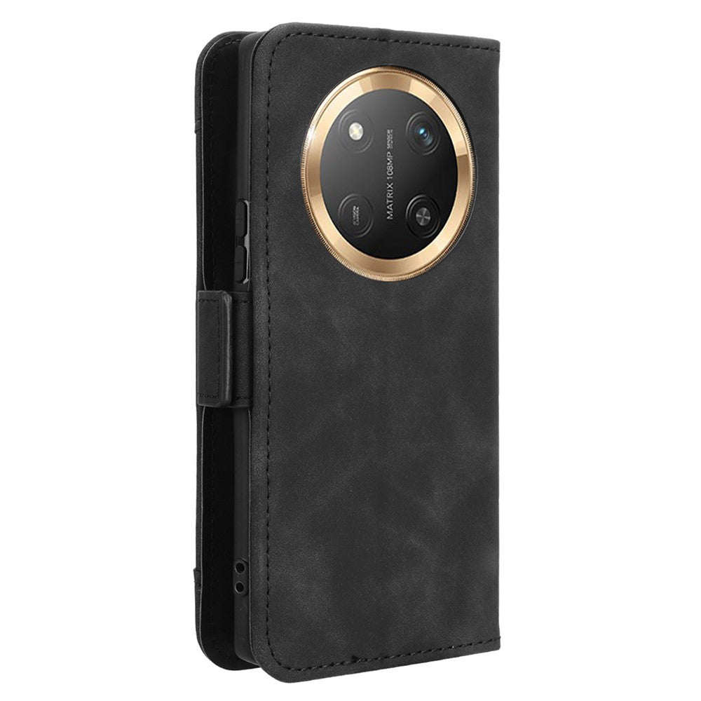 Leather Case for Honor X9c 5G / Magic7 Lite 5G / X60 Pro 5G Phone Wallet Cover with Multiple Card Slots