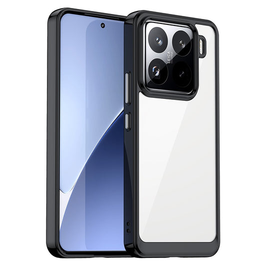 Xiaomi 15 Pro Handyhülle – Gehäuse aus TPU + transparenter Acryl