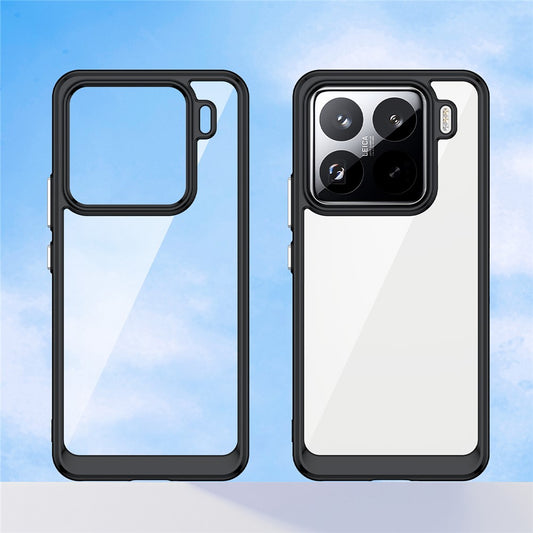 Xiaomi 15 Pro Handyhülle – Gehäuse aus TPU + transparenter Acryl