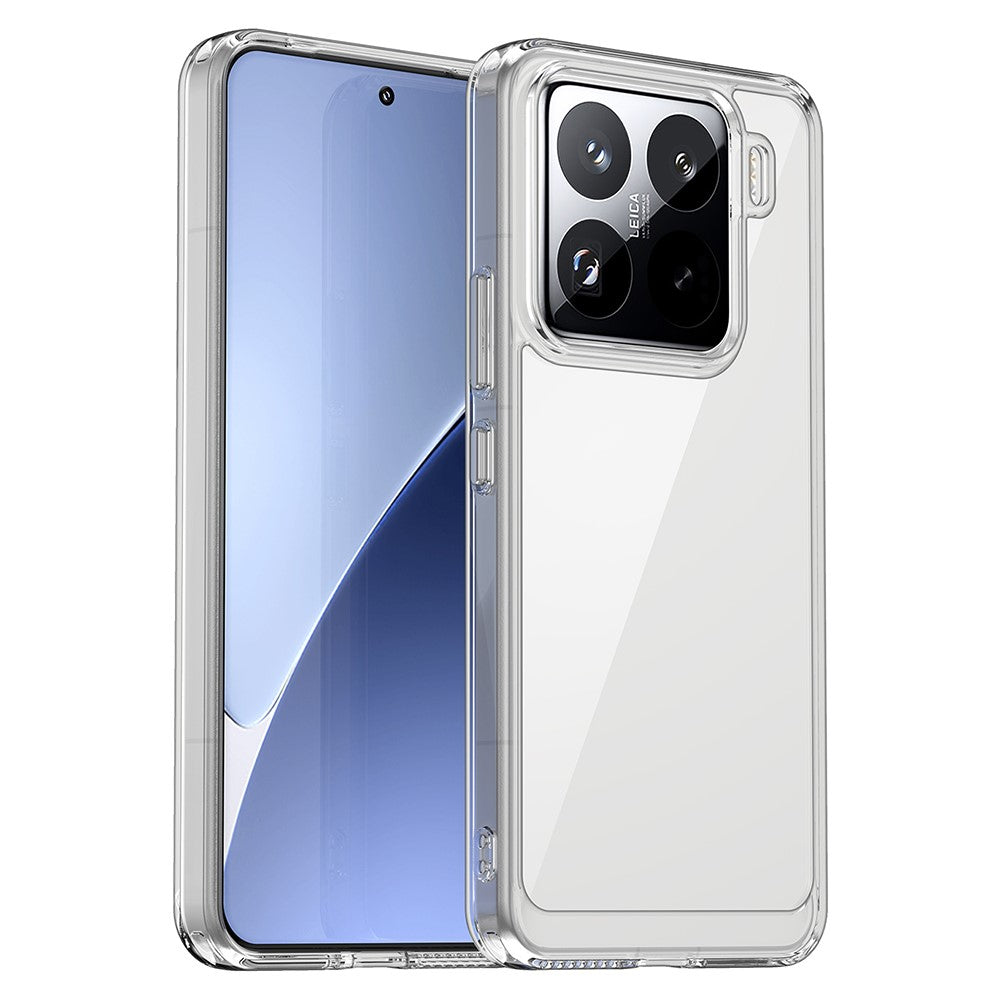 For Xiaomi 15 Pro Case TPU + Acrylic Protective Clear Phone Cover