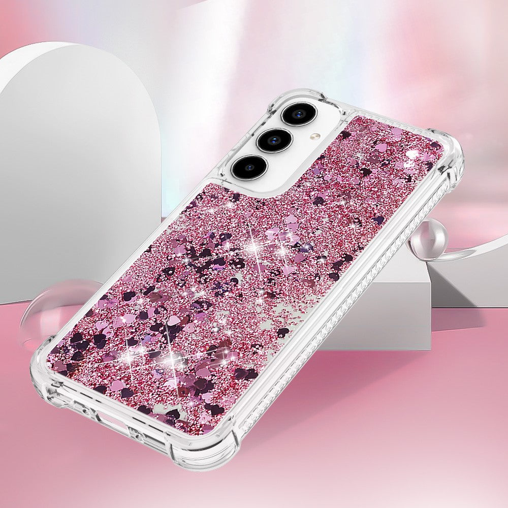 Galaxy A36 5G Glitzer-Hülle – Stoßfest & mit Treibsand