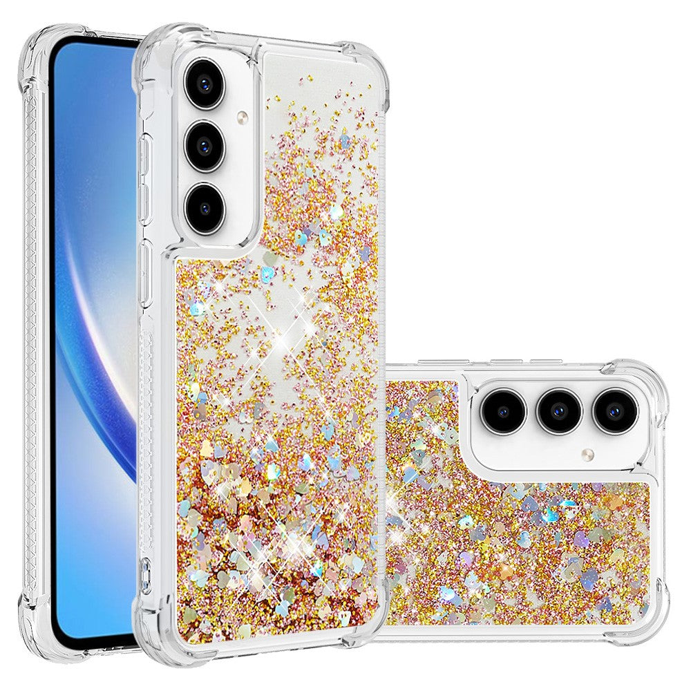Galaxy A36 5G Glitzer-Hülle – Stoßfest & mit Treibsand