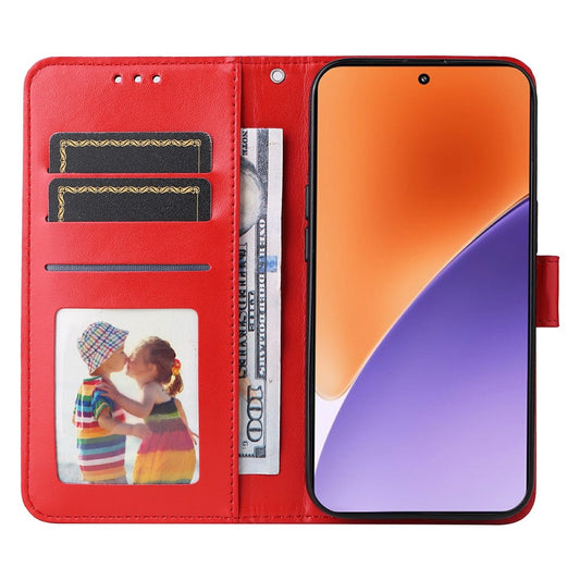 Xiaomi 15 Handyhülle – mit Sonnenblumen-Aufdruck, Leder-Geldbörsen