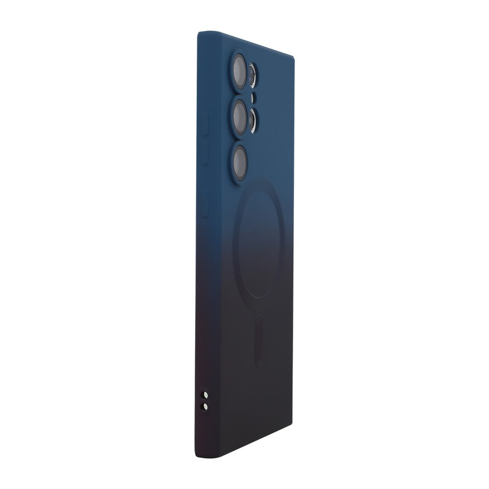 Galaxy S25 Ultra Silikon-Hülle – Mit Farbverlauf & Magnetisch