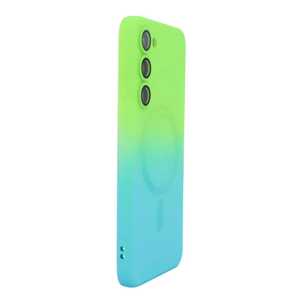 Galaxy S25 Plus Silikon-Hülle – Mit Farbverlauf & Magnetisch